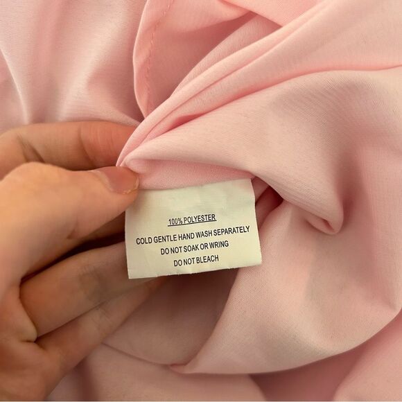 Hello Molly Cute Gaze Ruffle Tiered Mini Dress in Pink Floral Size 4 Small - Picture 10 of 13